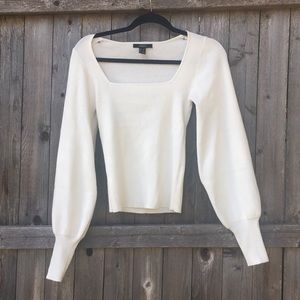 Balloon Sleeve Sweater